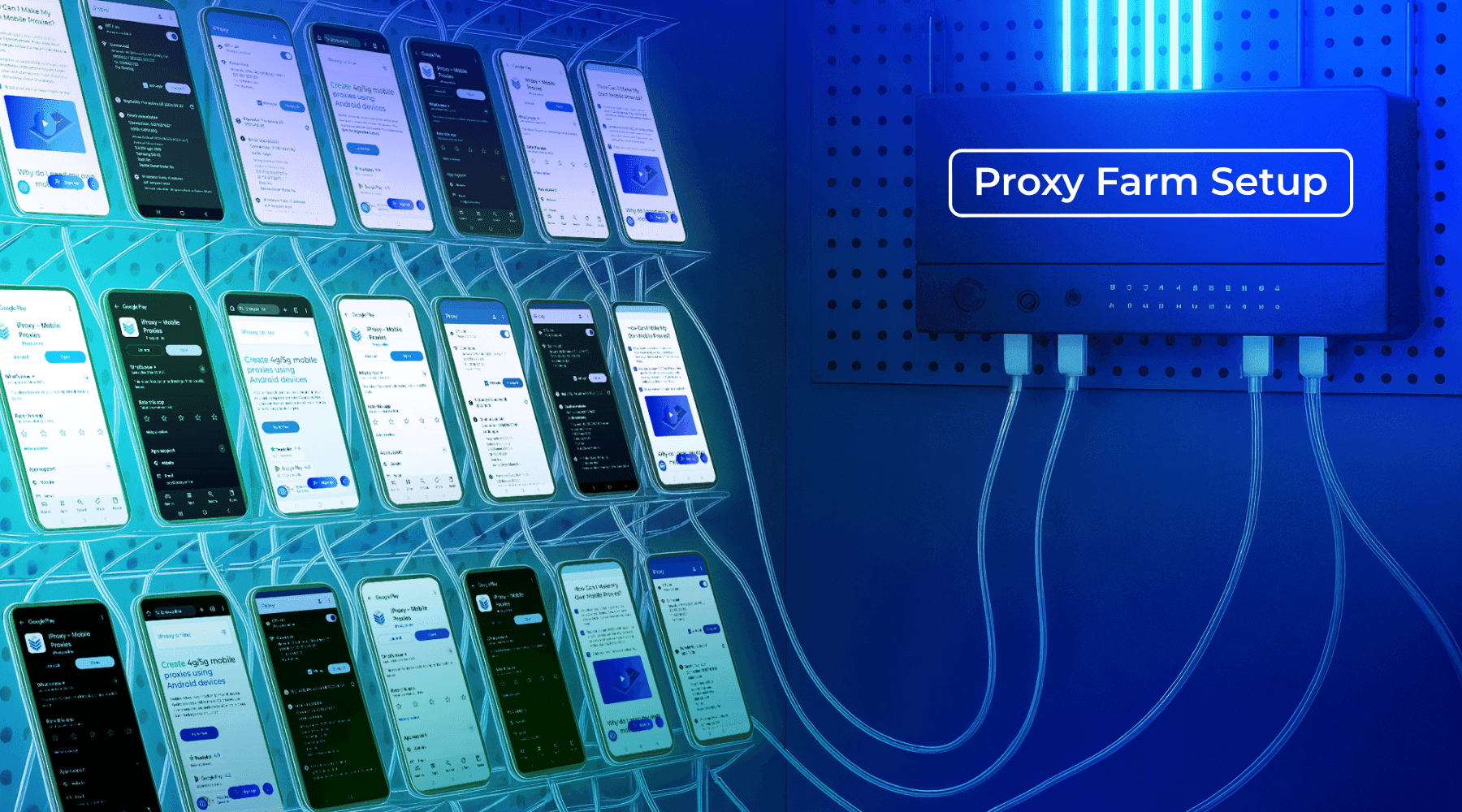 Mobile Proxy Farm Setup: Full Guide
