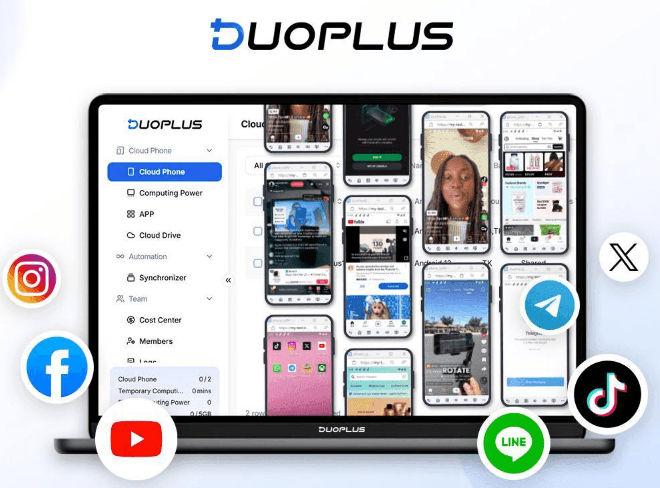 DuoPlus Cloud Phone Function Overview